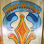Tall Colourful Funfair Signs - Swing Chair ride